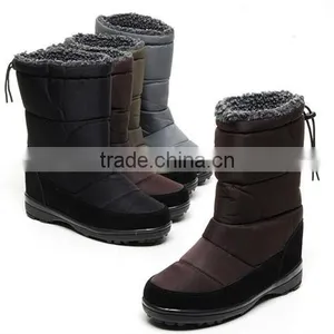 2sbd0834 Winter Fur Padding Boots Waterproof Noneskid thumbnail-1