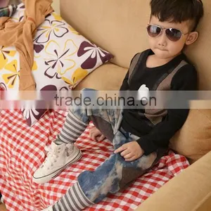 New Design Cheap Brand Name Jeans for Kids thumbnail-1