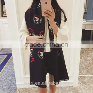 Sweet Style Plush Thickening Warm Scarf Curling Imitation Cashmere Shawl 2016 Hot Sale thumbnail-2