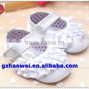 Lovely Princess Style Ribbon Baby Girl's Booties thumbnail-1