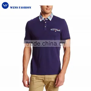 Custom The Best Quality Fit Mens Short Sleeve Polo T Shirt Blank thumbnail-1