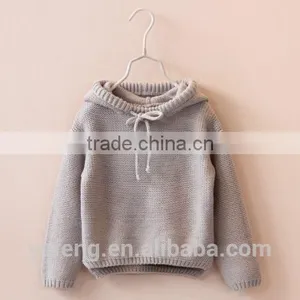 Wholesale Pullover Hooded Sweater For Baby Girls Designs thumbnail-1