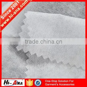 Hi-ana Fabric1 Welcome All the Orders Ningbo Nonwoven Fusing Interlining Fabric thumbnail-1