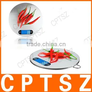 Stainless Steel Waterproof Kitchen Electronic Scale 5 kg thumbnail-3