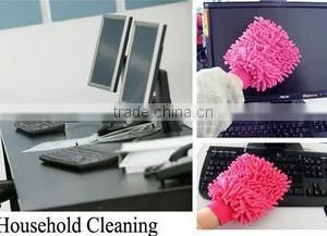 Good Quality Car Washing Gloves New Style Mitt Gloves Microfiber Dual Sided Car Wash Mitts Multipurpose Dust Cleaning Brush thumbnail-6