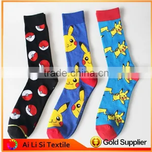 New Design Cartoon Pictures Socks, Animal Designed Socks thumbnail-1