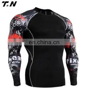 Blank Rash Guard Mma Custom Made White Printed Rashguard thumbnail-6
