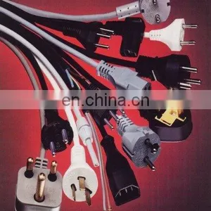 Power Cord European Model Type Plug Connector for Eu Market thumbnail-1