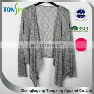 2016 Coarse Needle Cloth Long Sleeve Jacket With Women thumbnail-1