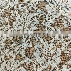 Highly Elastic Knitting Fabric Lace With 85%nylon 10%spandex thumbnail-1