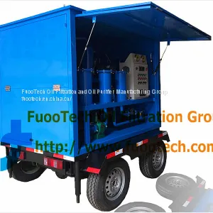 Series ZYD-L Luxury Type Double-stage Vacuum Insulating Oil Treatment Plant thumbnail-1