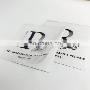 Custom Logo Waterproof Label Printing Clear/transparent Sticker thumbnail-4