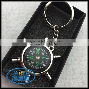 Custom Metal Perpetual Calendar Compass Keychain thumbnail-1