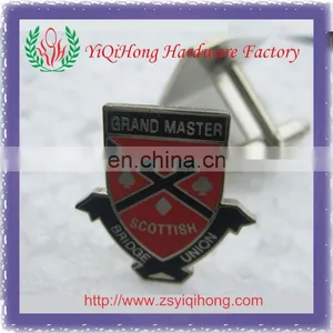 Imitation Enamel Antique Brass Cufflinks thumbnail-1