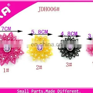 Colorful Blooming Plastic Shoes Flower for Girls thumbnail-2