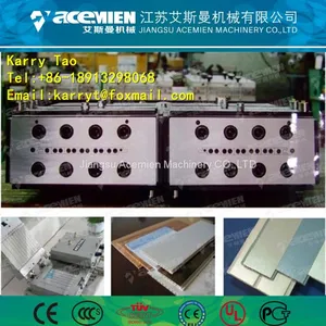Plastic Window/Decking/Ceiling/Baseboard/Concrete/Building Profile Machine thumbnail-4