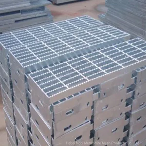 Metal Building Materials Hot Dipped 32 x 5mm Galvanized Steel Grating thumbnail-4