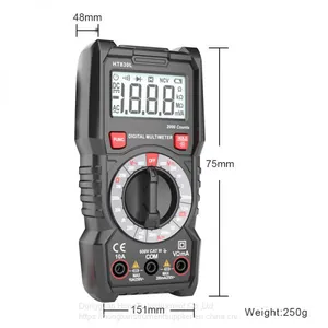 Best Selling Portable Multimeter With LED Measuring Electronic Equipment Multimetro thumbnail-1