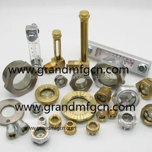 NPT / BSP G Thread / Metric Thread Brass Oil Level Sight Glass thumbnail-1