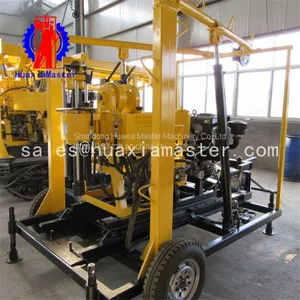 Xyx-130 Wheeled Core Drill Towing Core Drill 100-meter Hydraulic Exploration Rig is Reasonable in Price thumbnail-1