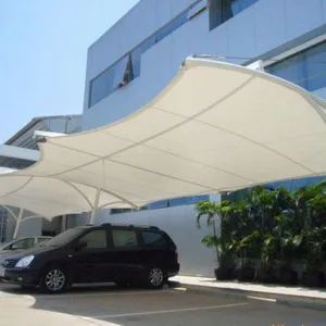 Tensile Membrane Structure Pvc Light Weight Flexible Structure thumbnail-3