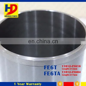 212mm Diameter Engine Parts For FE6T/FE6TA Engine Liner Part No 11012-Z5616 thumbnail-2