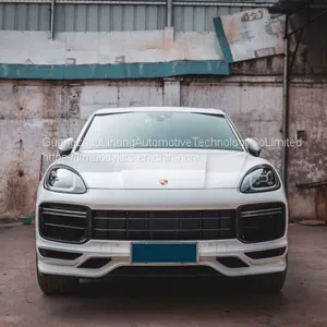 KM for 2018-up Years Cayenne 9Y0 Turbo OEM Style LED DRL Lights LED Daylight Running Lamp 9Y0941181/9Y0941182 thumbnail-4