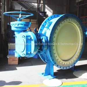 Spherical Disc High Performance Butterfly Valve For Heat Supply Network thumbnail-3