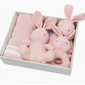 2020 Hot Kids Cartoon Toyss Baby Security Blanket Baby Towel Soothing Gift Box Cute Kids Cartoon 2020 Hotsell Soft Baby Toys thumbnail-5