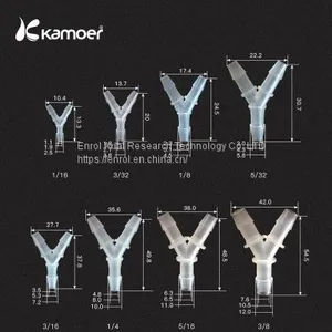 Kamoer Peristaltic Pump Y Type Tube Connector Hose Silicone Tube Linker Connector Tube thumbnail-1