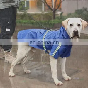 Factory Wholesales Dog Raincoat Waterproof Pet Hoodie Full Cover Reflective Pet Raincoat thumbnail-2