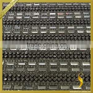 Hot Fix Adhesive Rhinestone Templates Shoes Applique Decoration Rhinestone Mesh FRM-208 thumbnail-2