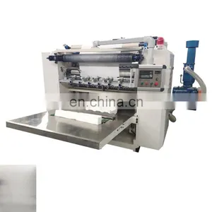 Facial Tissue Paper Folding Embossing Cutting Machine thumbnail-1