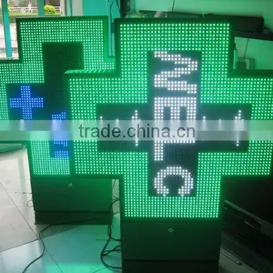 Red Outdoor Vision Led Pharmacy Cross thumbnail-1