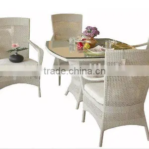 Hand Woven Modern Poly Rattan Dining Room Sets thumbnail-1