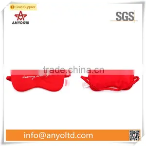 Red Rayon Sleeping Eye Mask thumbnail-1