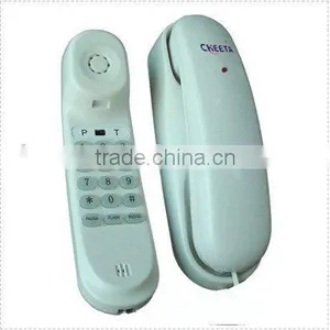 Rubber Button Wall Mounted Telephone Slim Telephone thumbnail-1