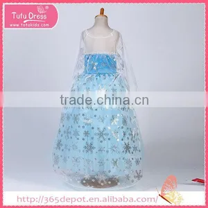 Summer Long Sleeves Dresses for 1-9 Years Baby Girl thumbnail-3