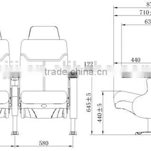Modern Design Cinema Chair HJ9913A-L thumbnail-2
