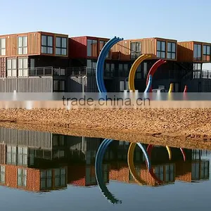 Tiny Beautiful Cheap Modern Prefabricated Beach House, Well Design Fast Build Villa,shipping Container Hotel China Supplier thumbnail-6