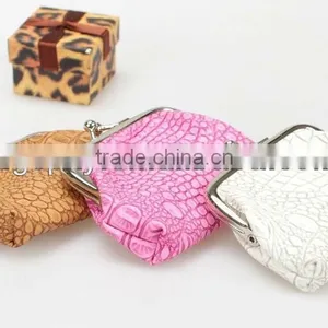 New !Wholesales Customized Cute Lucky Bear Pattern PU Clutch Purse Clasp Wallet[China Manufacture] thumbnail-2