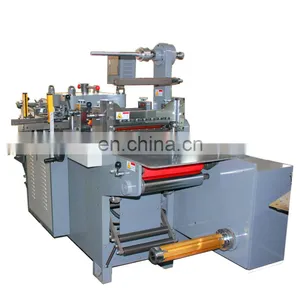 Label Adhesive Paper Cup Film Sticker Platen Flat Bed Cutter Automatic Press Die Cutting Punching Creasing Hot Foil Stamping Mac thumbnail-5