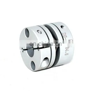 Clamp Tight CNC Motor Disc Shaft Aluminum Alloy Clutch Circular Single Diaphragm Coupling for Sale thumbnail-2
