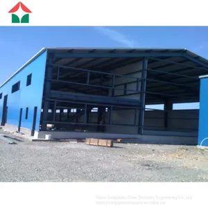 Warehouse Steel Structure Buildingcow Shed Farm Building Steel Structure Space thumbnail-1