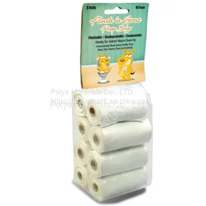 Flushable Dog Poop Bag Dog Waste Bags Biodegradable thumbnail-3