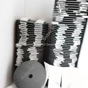 RSiC Slabs Kiln Shelves, Recrystallized Silicon Carbide Ceramic Slabs, RSiC Setters, RSiC Plates, Refractory SiC Ceramic Batts thumbnail-2
