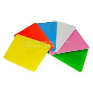 Automotive Double Edge Squeegee Green Thin Automotive Vinyl Wrap PPF Squeegee Vinyl Sticker Rubber Squeegee thumbnail-1