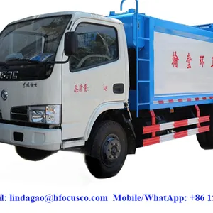 Garbage Compactor Trucks Series 4X2 Dongfeng 5CBM Garbage Compactor Trucks thumbnail-3
