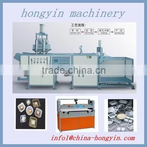 HOT SALE Disposable Plastic Tray/container/lid Thermoforming Machine thumbnail-1