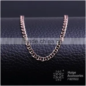 2015 New Model Jewelry Chain Decorative Chain Coffee Gold Plated Chain Necklace thumbnail-1